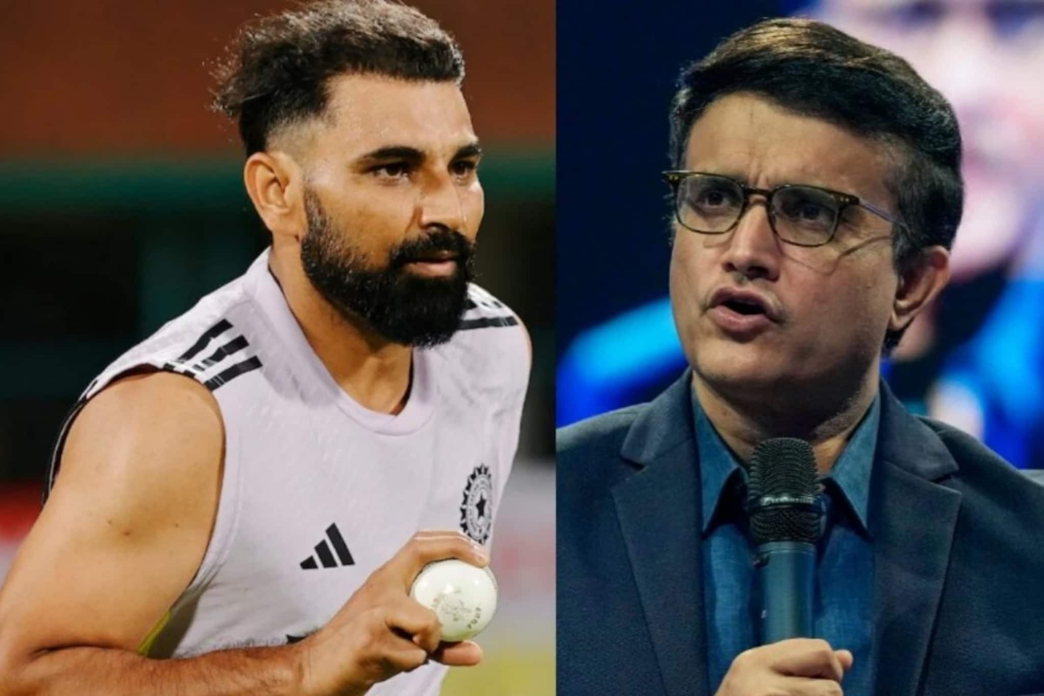 ইডেন টেস্ট পর ফের শামিকে নিয়ে মুখ খুললেন সৌরভ, গম্ভীরকে বড় বার্তা দাদার