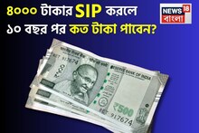 SIP Calculation: ৪০০০ টাকার SIP করলে ১০ বছর পর কত টাকা পাবেন ? হিসেব দেখে নিন