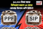 SIP vs PPF: ৯০,০০০ টাকা বছরে বিনিয়োগ করলে ১৫ বছরে কোথায় মিলবে বেশি রিটার্ন? রইল হিসেব