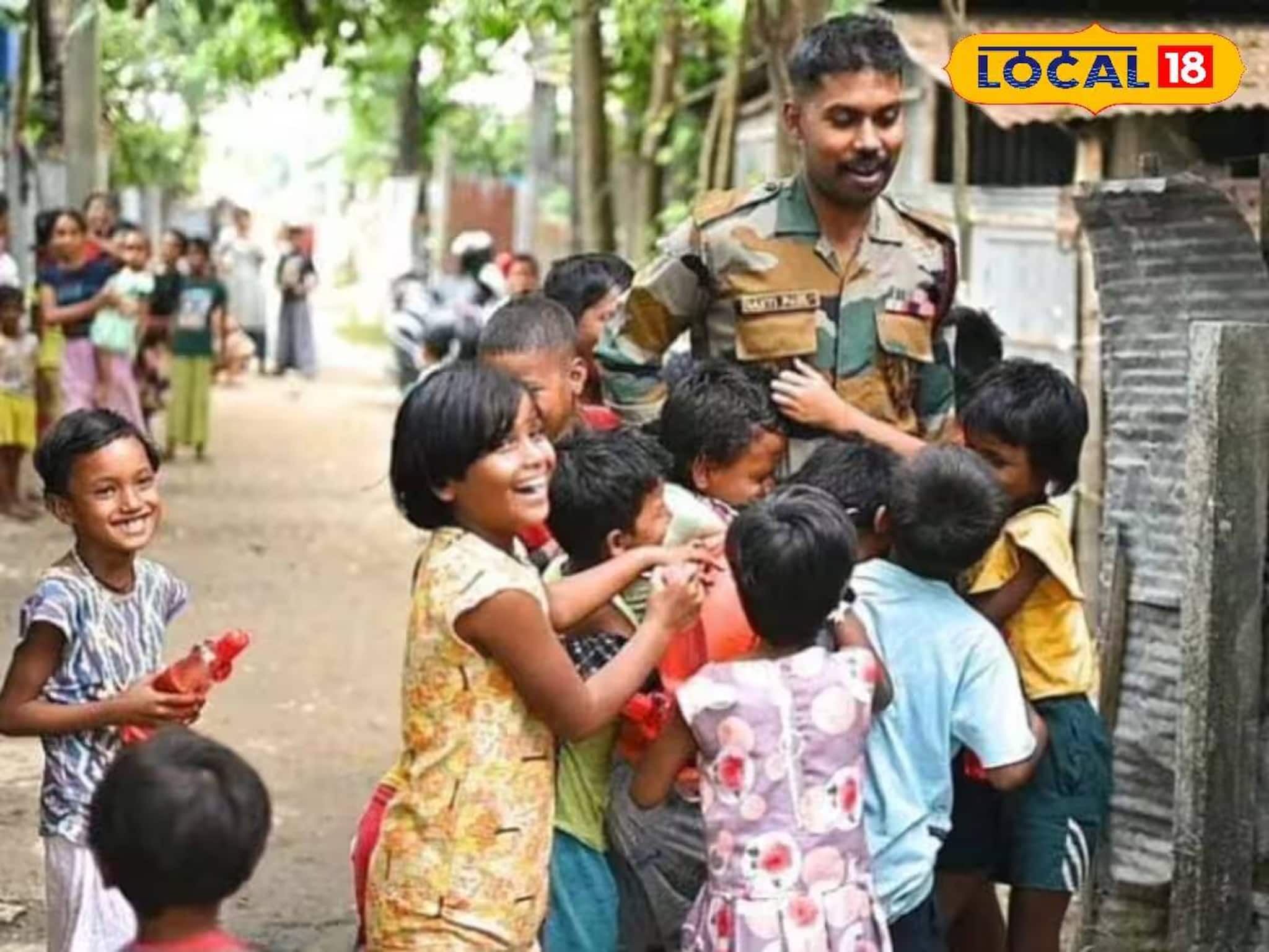 এক হাতে বন্দুক, অন্য হাতে ব‌ই! দেশরক্ষার পাশাপাশি সমাজের ভবিষ্যৎ গড়ছেন শিলিগুড়ির শক্তি