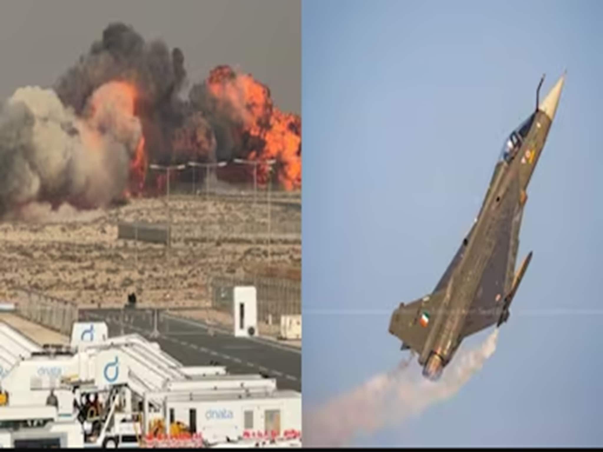 দুবাই এয়ার শো-তে ভেঙে পড়ল ভারতীয় যুদ্ধবিমান তেজস! দেখুন দুর্ঘটনার মুহূর্তের ভিডিও