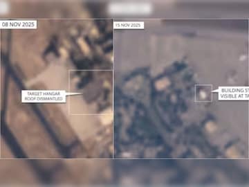 ভারতের হামলার ৬ মাস পরেও শেষ হল না বিমানঘাঁটি মেরামতির কাজ! পাকিস্তানের স্যাটেলাইট ছবি প্রকাশ্যে আসতেই তোলপাড় ভারতের হামলার ৬ মাস পরেও শেষ হল না বিমানঘাঁটি মেরামতির কাজ! পাকিস্তানের স্যাটেলাইট ছবি প্রকাশ্যে আসতেই তোলপাড়