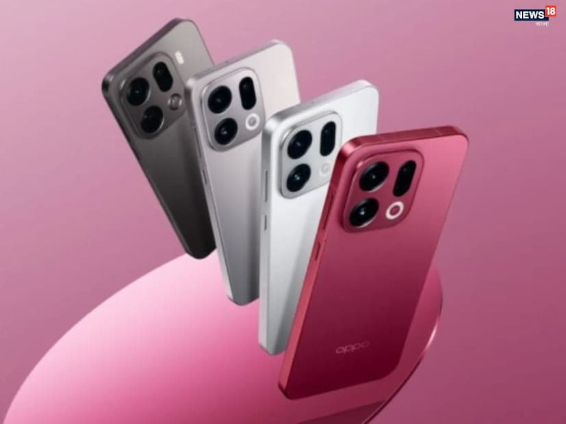 Oppo Find X9 এবং Find X9 Pro স্পেসিফিকেশনOppo Find X9-এ ৬.৫৯ ইঞ্চির AMOLED ডিসপ্লে রয়েছে যার ১২০Hz রিফ্রেশ রেট এবং ৩,৬০০ নিটস পিক ব্রাইটনেস রয়েছে। Find X9 Pro-তে একই বৈশিষ্ট্য সহ একটি বড় ৬.৭৮ ইঞ্চির AMOLED ডিসপ্লে রয়েছে। দুটি ফোনেই মিডিয়াটেক ডাইমেনসিটি ৯৫০০ চিপসেট, ১৬ জিবি পর্যন্ত র&#x200d;্যাম এবং ৫১২ জিবি স্টোরেজ রয়েছে।
