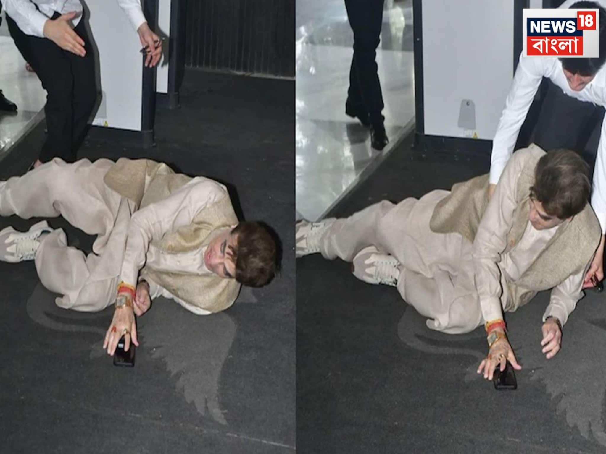 Jeetendra News: উঁচু নিচু মেঝে, হাঁটতে গিয়ে হুড়মুড়িয়ে পড়ে গেলেন ৮৩-র জিতেন্দ্র, তুলে ধরতে ছুটে গেলেন সকলে