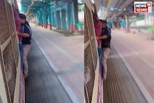 লোকাল ট্রেনে দম বন্ধ ভিড়, চেপে চেপে উঠছেন আরও যাত্রী! মুম্বইয়ের ট্রেন যাত্রার ভয়াবহ ছবি