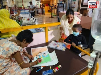 শিশু দিবসে বিশেষ অনুষ্ঠানে অংশগ্রহণ করল ক্যানসার আক্রান্ত শিশুরা