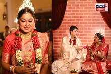 আর গোপন করলেন না, এবার নিজের বিয়ের ছবি নিজেই সকলের সামনে তুলে ধরলেন অন্তরা মিত্র!