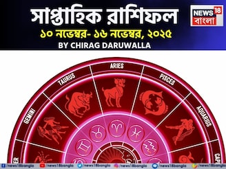 সাপ্তাহিক রাশিফল ১০ – ১৬ নভেম্বর, ২০২৫: দেখে নিন এই সপ্তাহ নিয়ে কী জানাচ্ছেন জ্যোতিষী