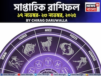 সাপ্তাহিক রাশিফল ১৭ – ২৩ নভেম্বর, ২০২৫: দেখে নিন এই সপ্তাহ নিয়ে কী জানাচ্ছেন জ্যোতিষী