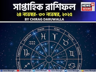 সাপ্তাহিক রাশিফল ২৪ – ৩০ নভেম্বর, ২০২৫: দেখে নিন এই সপ্তাহ কেমন যাবে আপনার?