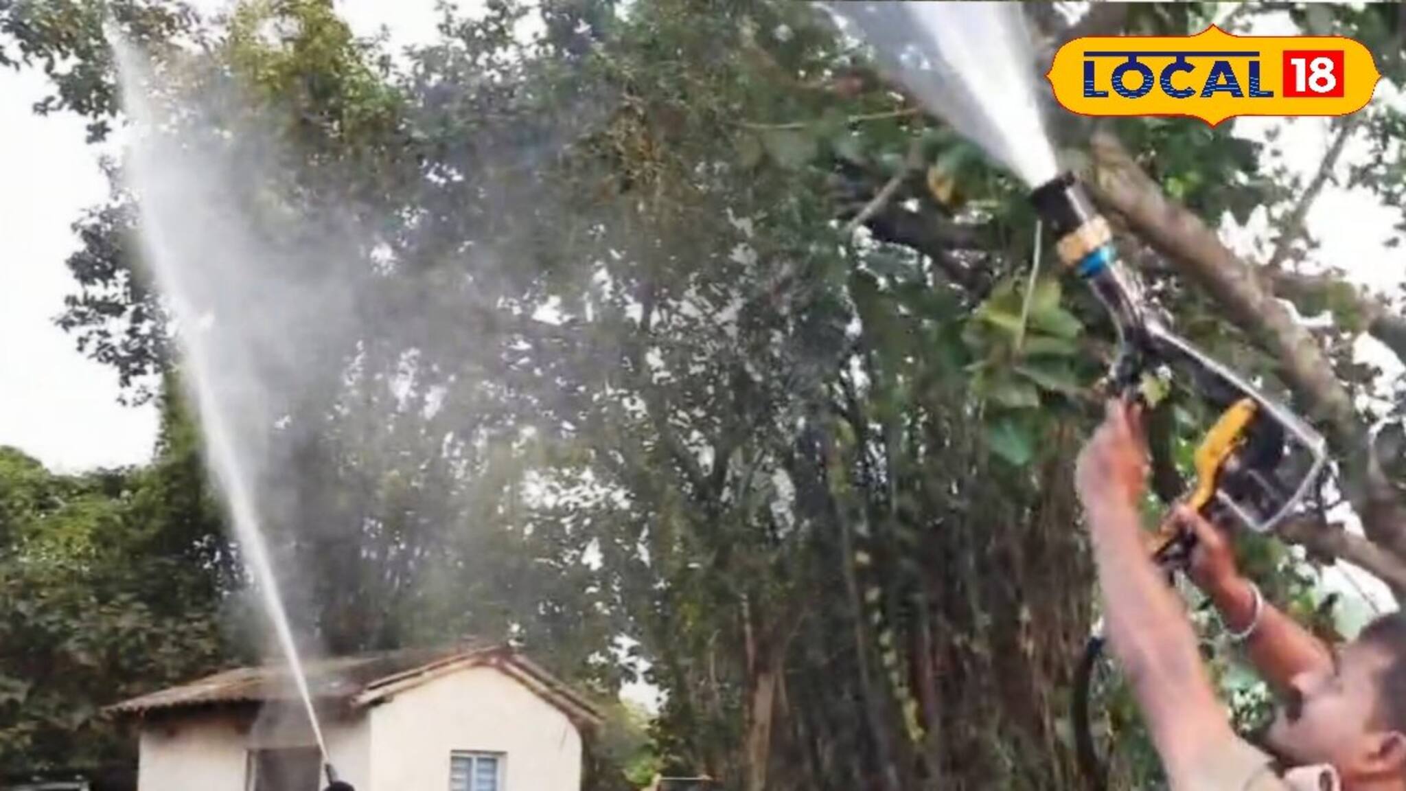 আগুন নেভাতে নয়, প্রাচীন বটগাছ ধুইতে এল দমকল, মেদিনীপুরে যা ঘটছে জানলে আশ্চর্য হবেন