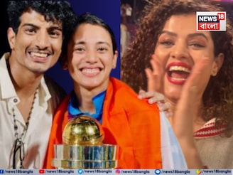 বিশ্বকাপ জয়ে চোখে জল ননদের, মাঠে ছুটে এলেন হবু স্বামী পলাশ! নভেম্বরেই বিয়ে স্মৃতির