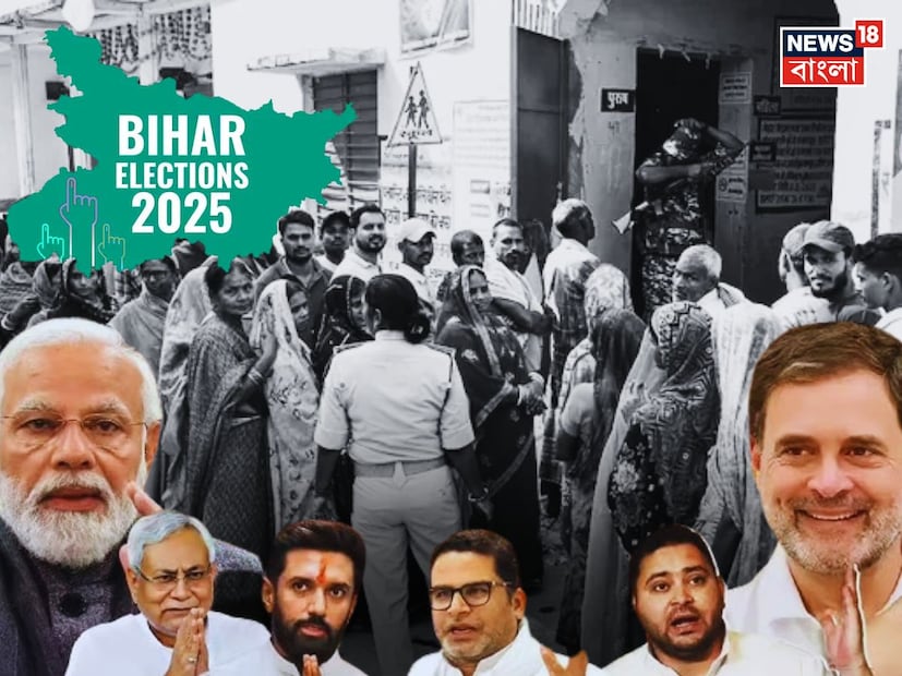 বিহারের ভোটে ইতিহাস! এবারের নির্বাচনে ৭৫ বছরের পুরনো রেকর্ড ভেঙে দিয়েছে বিহারবাসী। বিহার নির্বাচনের প্রথম দফায় ৬৪.৬৬ শতাংশ ভোটার উপস্থিতি গত ৭৫ বছরে রেকর্ড। সবচেয়ে বেশি ভোটারের উপস্থিতি দেখা গিয়েছে মুজাফফরপুর এবং সমস্তিপুরে। অন্যদিকে বেশ কয়েকটি জেলায় বিক্ষিপ্ত অশান্তি ও ইভিএম মেশিন বিকল হওয়ার ঘটনাও ঘটেছে। বিহারের ভোটে ইতিহাস! এবারের নির্বাচনে ৭৫ বছরের পুরনো রেকর্ড ভেঙে দিয়েছে বিহারবাসী। বিহার নির্বাচনের প্রথম দফায় ৬৪.৬৬ শতাংশ ভোটার উপস্থিতি গত ৭৫ বছরে রেকর্ড। সবচেয়ে বেশি ভোটারের উপস্থিতি দেখা গিয়েছে মুজাফফরপুর এবং সমস্তিপুরে। অন্যদিকে বেশ কয়েকটি জেলায় বিক্ষিপ্ত অশান্তি ও ইভিএম মেশিন বিকল হওয়ার ঘটনাও ঘটেছে।