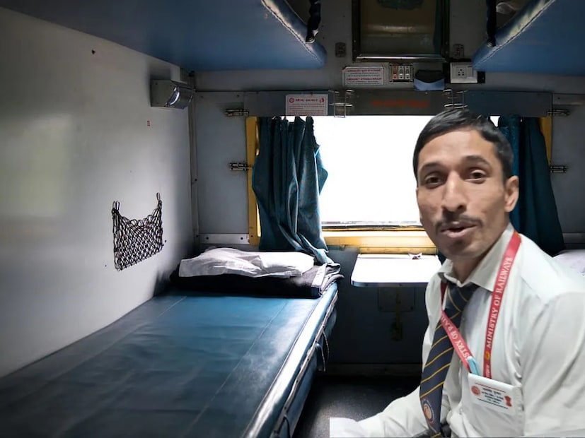 ভিডিওটিতে, টিটিই যাত্রীদের উদ্দেশে বক্তব্য রাখছেন এবং প্রবীণ নাগরিকদের জন্য রেলওয়ে বুকিং সম্পর্কে একটি ভুল বোঝাবুঝির দিকটি ব্যাখ্যা করছেন। তিনি বলছেন 