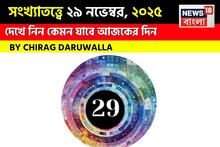 সংখ্যাতত্ত্বে ২৯ নভেম্বর, কেমন যাবে আজকের দিন? জানাচ্ছেন জ্যোতিষী চিরাগ দারুওয়ালা