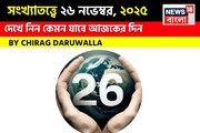 সংখ্যাতত্ত্বে ২৬ নভেম্বর, কেমন যাবে আজকের দিন? জানাচ্ছেন জ্যোতিষী চিরাগ দারুওয়ালা