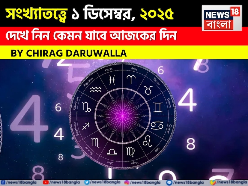 how will be your day on 1st Dec astrologer Chirag Daruwalla daily numerology prediction ১ ডিসেম্বর ২০২৫: আজকের সংখ্যার ভিত্তিতে রাশিফল how will be your day on 1st Dec astrologer Chirag Daruwalla daily numerology prediction ১ ডিসেম্বর ২০২৫: আজকের সংখ্যার ভিত্তিতে রাশিফল