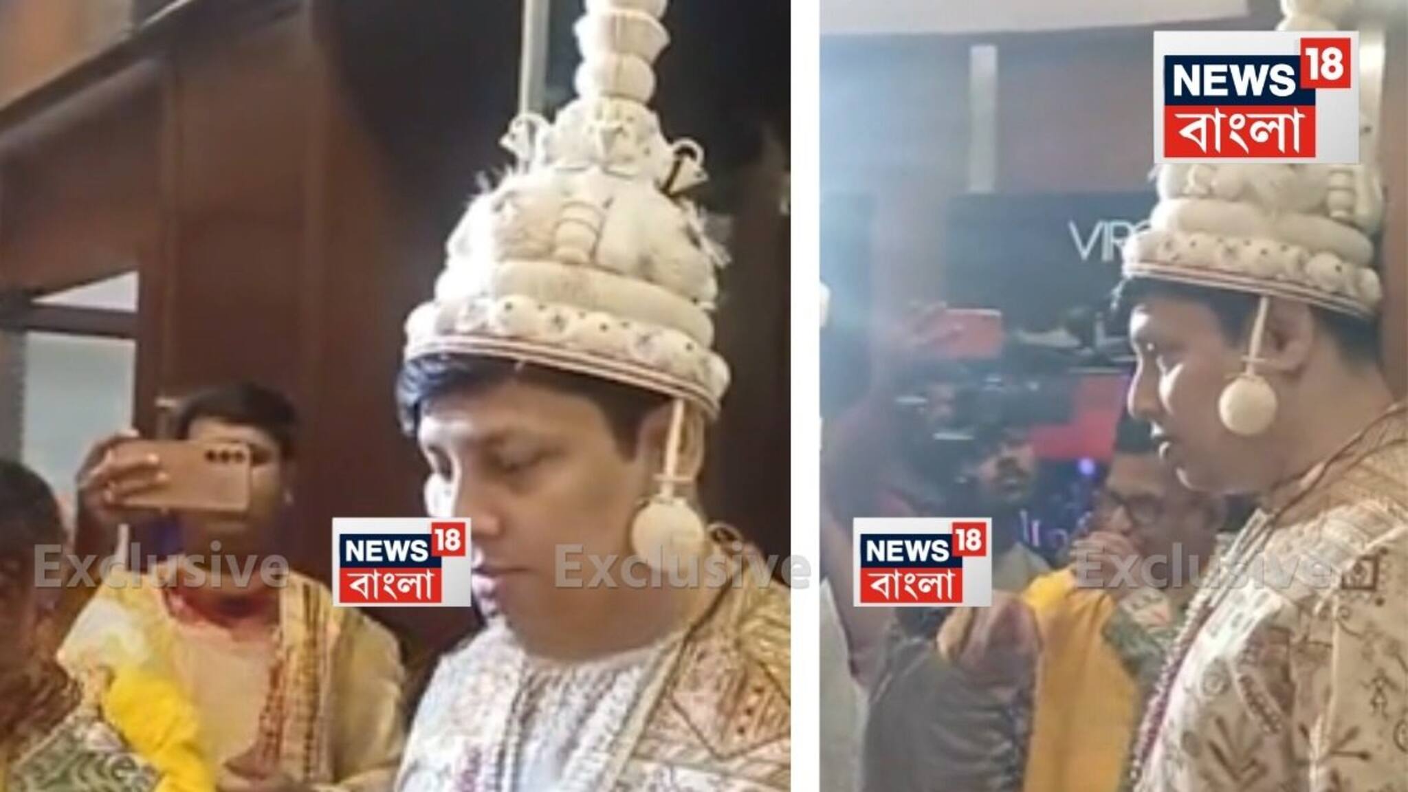 Moubani Sorcar Wedding: বিয়ের পিঁড়িতে পিসি সরকারের কন‍্যা! প্রকাশ‍্যে মৌবনির বরের ভিডিও