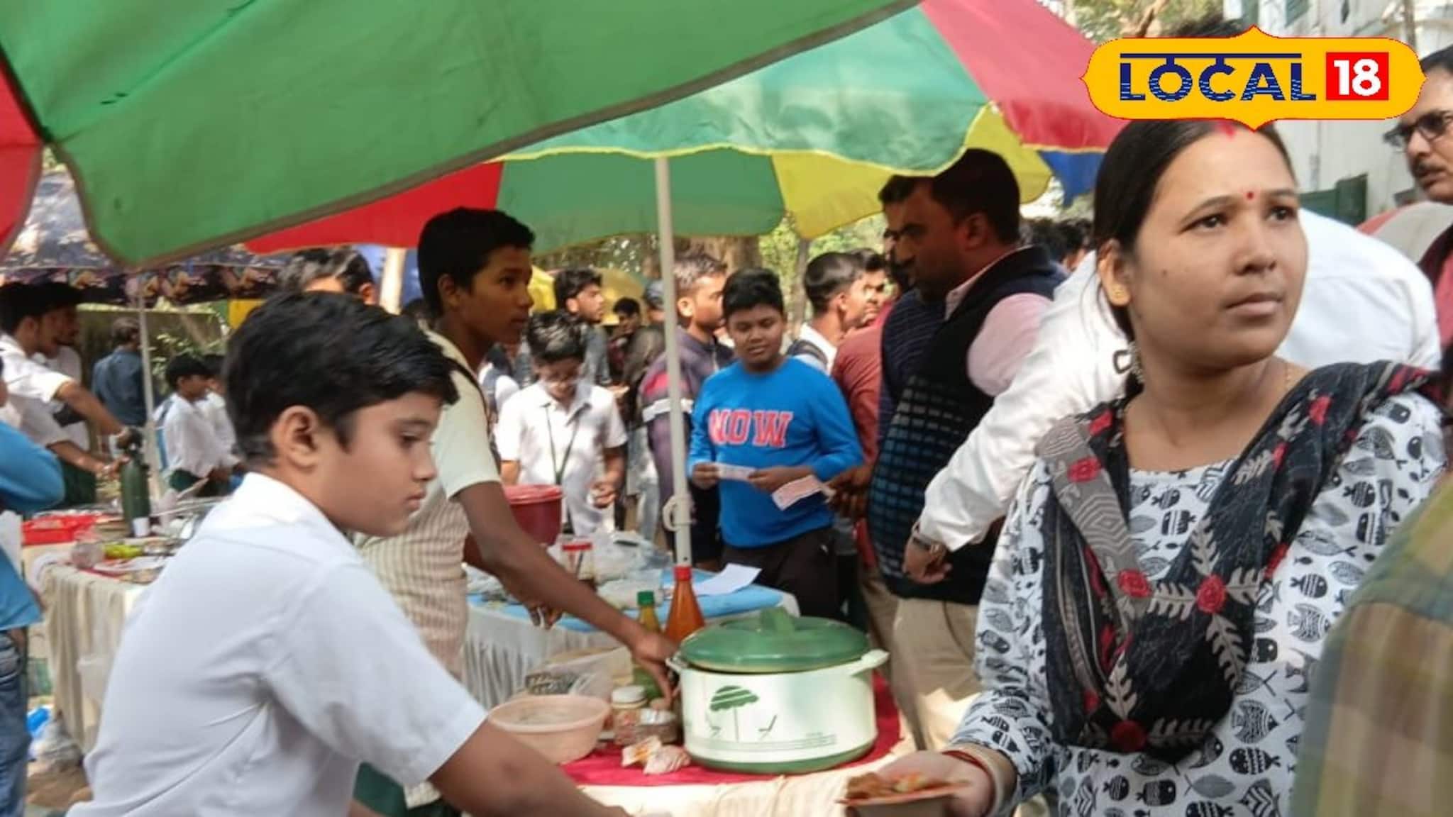School Food Festival : স্কুল নয় যেন ছোট্ট ফুড মার্কেট, পড়ুয়ারা হাতেকলমে শিখল বিজনেস পলিসি! চিকেন ফুচকায় লাভ ১৪০ টাকা