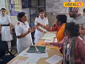 হাসপাতালে নার্সদের সঙ্গে বচসা