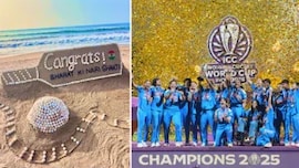 ICC Women's World Cup: মহিলাদের বিশ্বকাপ জয়, পুরীর সৈকতে ভারতের মেয়েদের জয়গাঁথা