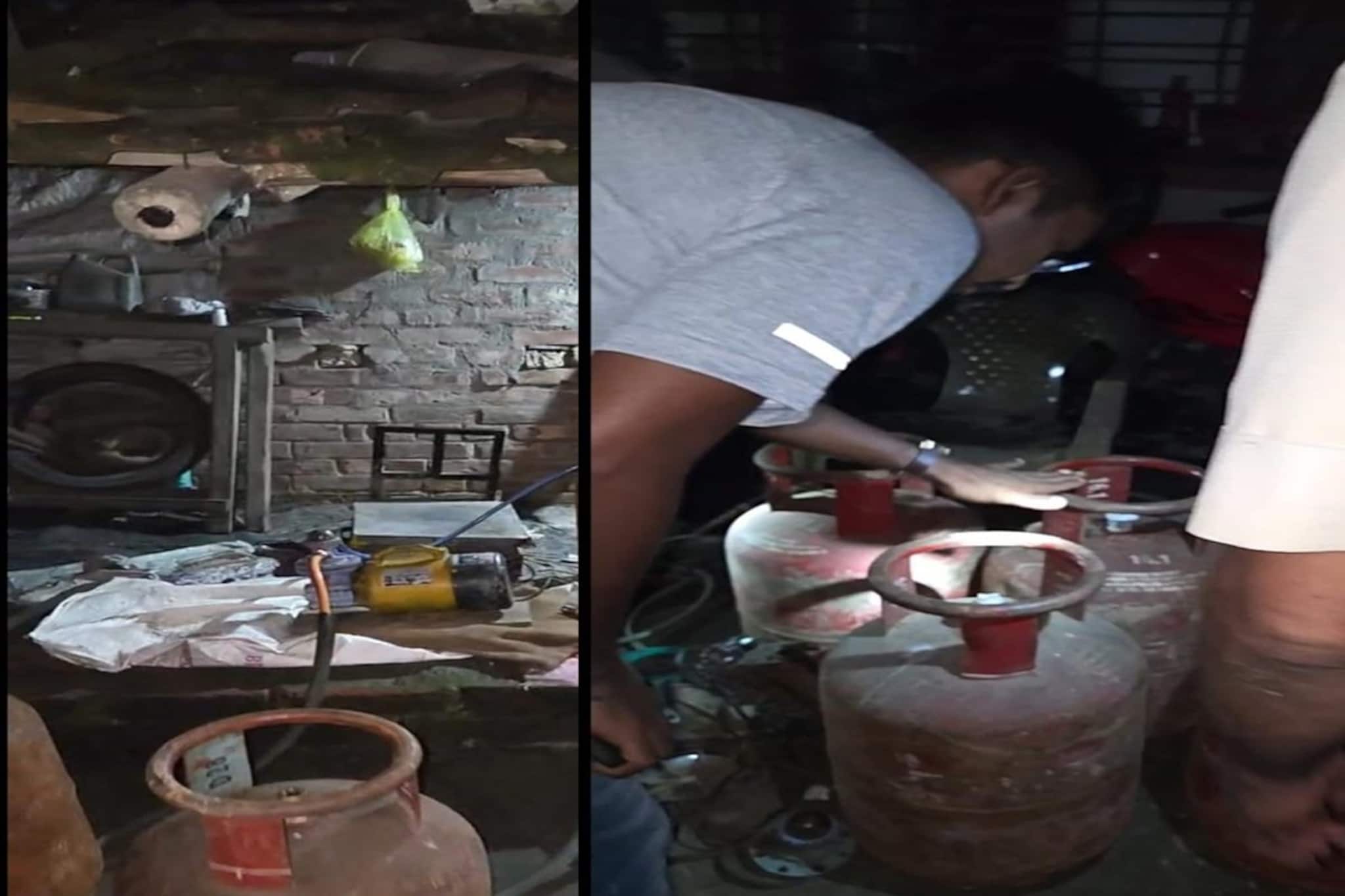 গ্যাস সিলিন্ডার ফেটে আগুনে ঝলসে গুরুতর আহত কলকাতা পুলিশের এএসআই ও তাঁর শ্বশুর শাশুড়ি!