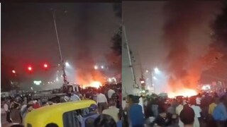 দিল্লি গাড়ি বিস্ফোরণে আতঙ্কের মহল  Photo- X Account/ video grab