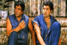 ছেলের সামনেই ২২ বছরের ছোট সুন্দরী নায়িকার সঙ্গে রোম্যান্স ধর্মেন্দ্রর, এখনও সেই গান হিট