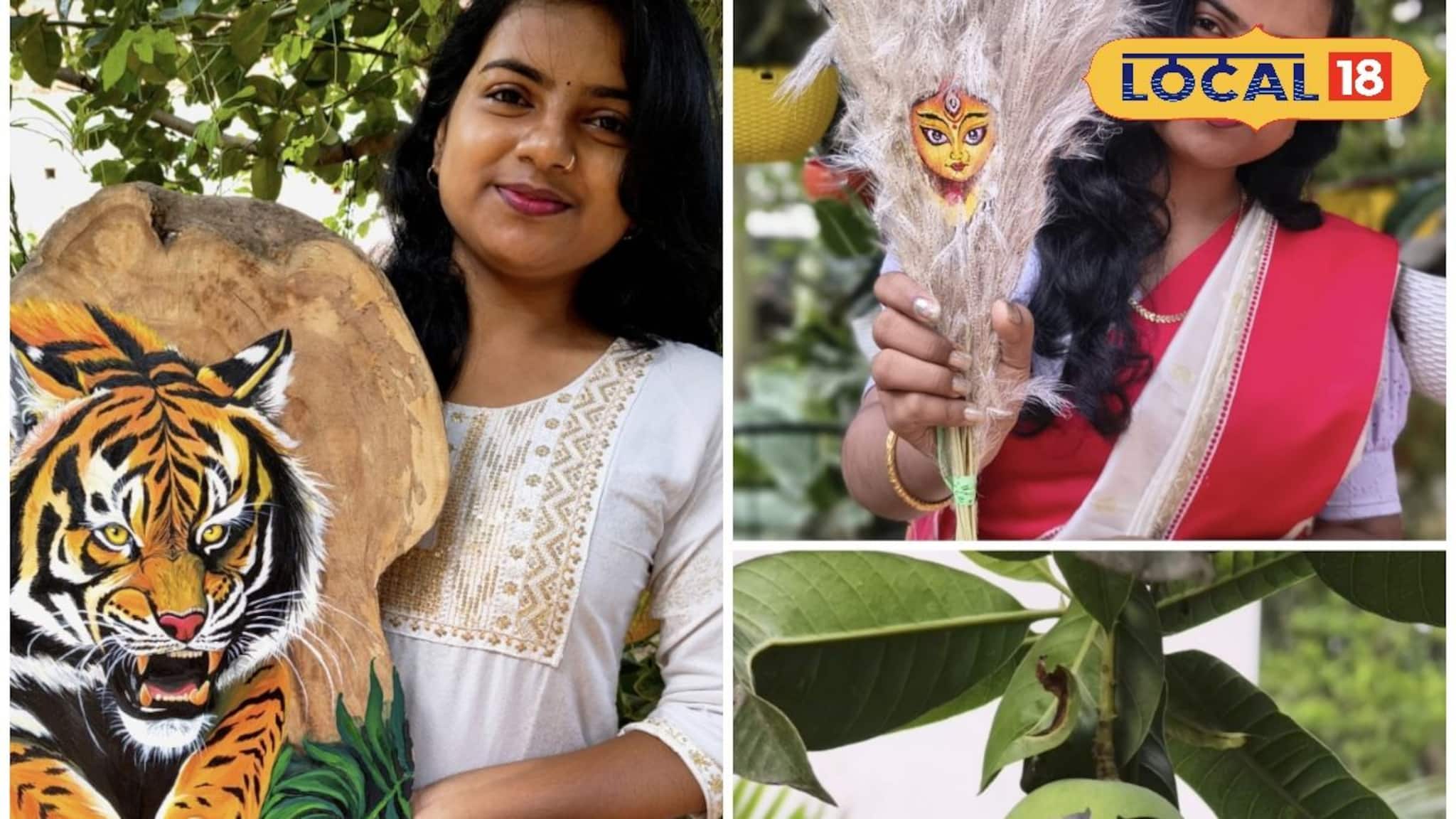 সাদা খাতা নয়, প্রকৃতির ক্যানভাসে ছবি আঁকেন দুর্গাপুরের ইঞ্জিনিয়ারিং পড়ুয়া