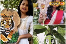 সাদা খাতা নয়, প্রকৃতির ক্যানভাসে ছবি আঁকেন দুর্গাপুরের ইঞ্জিনিয়ারিং পড়ুয়া