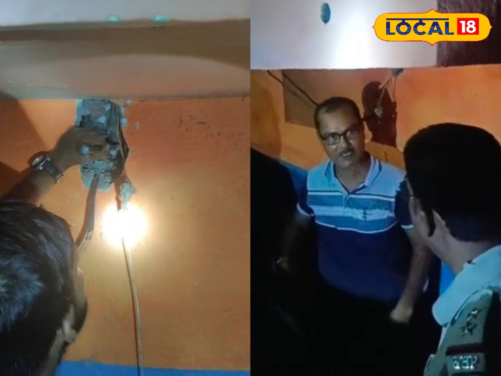 দেওয়াল কেটে অভিনব কায়দায় বিদ্যুৎ চুরি! দেখেই 'থ' আধিকারিকারা! তারপর যা ঘটল মুর্শিদাবাদে