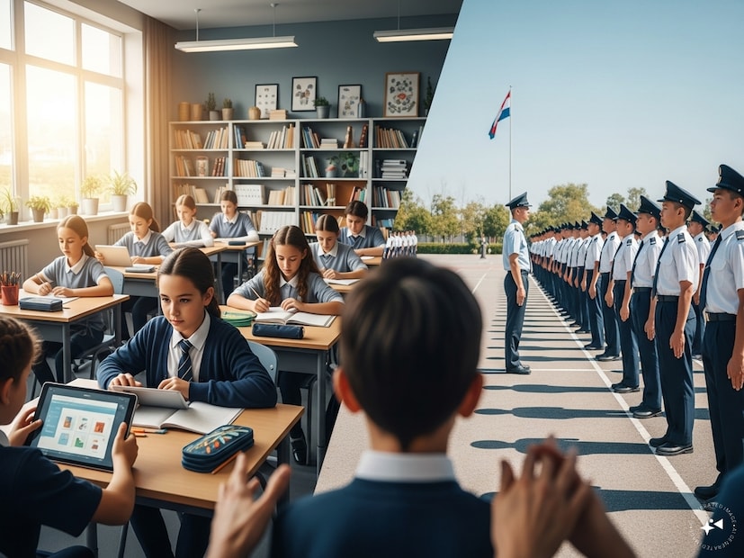 কোনটি বেছে নেবেন? (Which One is Better?)যদি অভিভাবকরা একাডেমিক উৎকর্ষ, প্রযুক্তিনির্ভর শিক্ষা ও তুলনামূলক কম ফি চান, তবে কেন্দ্রীয় বিদ্যালয় সেরা বিকল্প। অন্যদিকে, যদি শৃঙ্খলাপূর্ণ পরিবেশ, সামরিক প্রশিক্ষণ ও আত্মনির্ভরতার বিকাশ চান, তবে আর্মি স্কুল হবে সঠিক পছন্দ। দুই ধরনের বিদ্যালয়ই শিক্ষার মান ও জাতীয় ভাবনায় গড়ে তোলে আত্মবিশ্বাসী, সুশিক্ষিত নাগরিক। মূল পার্থক্য কেবল পদ্ধতিতে—একটি যেখানে আধুনিক শিক্ষা ও প্রতিযোগিতার জন্য প্রস্তুত করে, অন্যটি সেখানে মনোযোগ দেয় নেতৃত্ব, শৃঙ্খলা ও চরিত্রগঠনে।