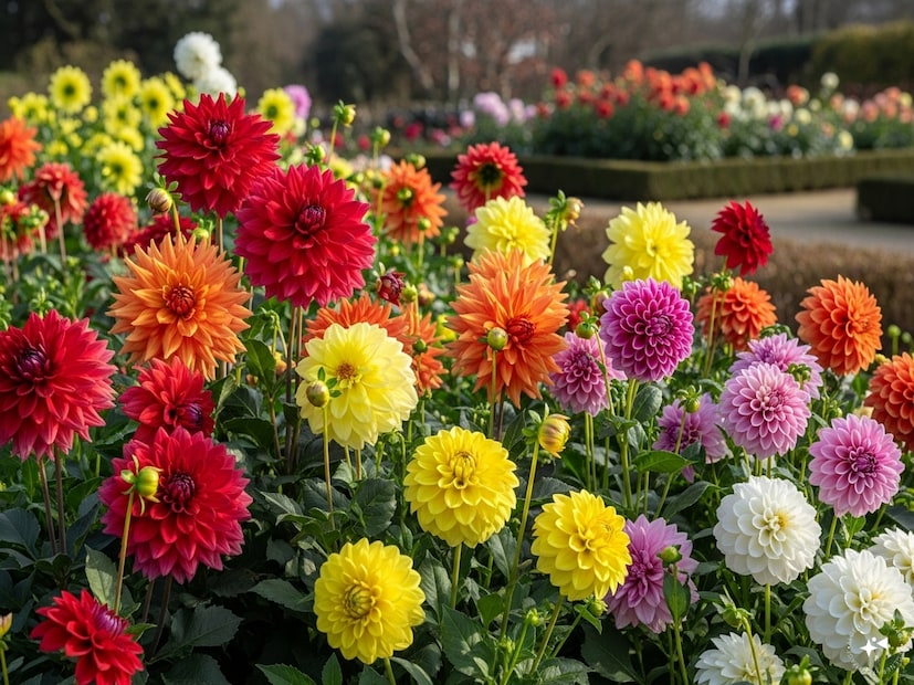 শীতের সময় বাগান আলো করে রঙিন ছটায় ছড়িয়ে দেয় যে সমস্ত ফুল তার মধ্যে অন্যতম ডালিয়া। বেশ বড় রঙিন ঝলমলে এই ফুল কার না মন কাড়ে! ডালিয়া আমাদের সকলের পরিচিত ফুল। ডালিয়ার আদি বাসস্থান আমেরিকার মেক্সিকো শহর। বৃহৎ আকার ও আকর্ষণীয় রঙের কারণে ডালিয়া শীতের ফুলের মধ্যে অন্যতম।