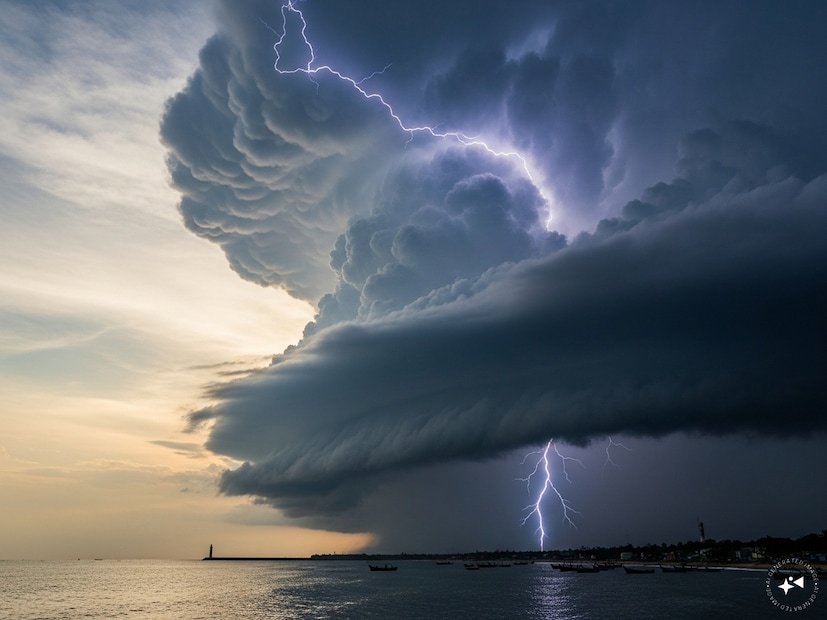 Generated image সোমবার ও মঙ্গলবার দক্ষিণবঙ্গে শুষ্ক ও পরিষ্কার আকাশের সম্ভাবনা। বাতাসে জলীয় বাষ্পের পরিমাণ কমবে এবং বৃষ্টির সম্ভাবনা কার্যত থাকবে না। তবে বুধবার ও বৃহস্পতিবার উপকূলীয় জেলাগুলিতে ফের বজ্রবিদ্যুৎ সহ বৃষ্টি হতে পারে। বুধবার দক্ষিণ ২৪ পরগনা ও পূর্ব মেদিনীপুরে বজ্রবৃষ্টির সম্ভাবনা বেশি, আর বৃহস্পতিবার উত্তর ও দক্ষিণ ২৪ পরগনা এবং পূর্ব মেদিনীপুরে বৃষ্টি হতে পারে বলে জানিয়েছে আলিপুর আবহাওয়া দফতর।