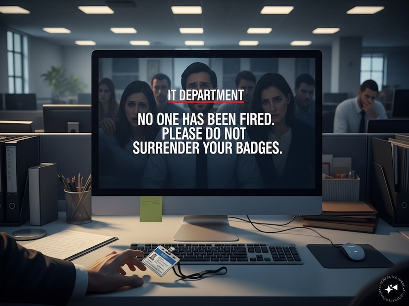 অন্য দিকে, একজন ম্যানেজার মজা করে জিজ্ঞাসা করেছেন,