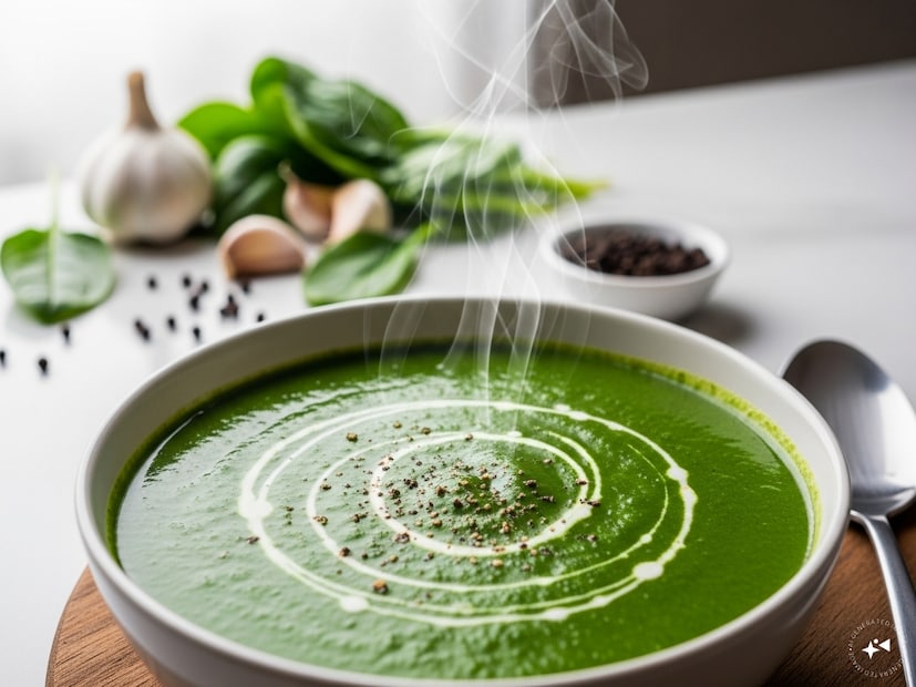 ৫. পালং স্যুপ (Palak Soup)ওজন নিয়ন্ত্রণে রাখতে চাইলে এটাই উপযুক্ত। পালং, রসুন, গোলমরিচ আর দুধ বা নারকেল দুধ দিয়ে তৈরি এই ক্রিমি স্যুপ একদিকে হালকা, আবার পুষ্টিতেও ভরপুর।