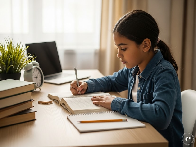 নিয়মিত ঘুমের সময় মেনে চলা, সময়মতো ওঠা, সকালে সামান্য রিভিশন করা, নির্দিষ্ট সময়ে পড়ার অভ্যাস তৈরি করা, পড়ার জায়গা গোছানো রাখা, প্রতিদিন নতুন কিছু শেখা, স্ক্রিন টাইম সীমিত রাখা, প্রশ্ন করার অভ্যাস গড়ে তোলা এবং দৈনিক ধ্যান—এইসব অভ্যাস শুধু মনোযোগ বাড়ায় না, বরং শিশুকে আত্মনির্ভর, শৃঙ্খলাবদ্ধ ও পড়াশোনায় স্থির হতে সাহায্য করে।