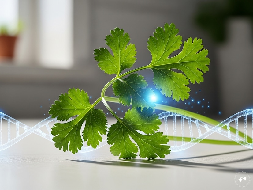 গবেষকদের মতে, এই বিরূপ প্রতিক্রিয়া শুধুই রুচির বিষয় নয়, বরং জিনগত কারণও বড় ভূমিকা নেয়। OR6A2 জিনের উপস্থিতি ধনেপাতার অ্যালডিহাইড যৌগকে তীব্র ও অস্বস্তিকর করে তোলে। যাঁদের মা-বাবার ধনেপাতা অপছন্দ, তাঁদের সন্তানদের মধ্যেও সেই প্রবণতা দেখা যাওয়ার সম্ভাবনা বেশি।