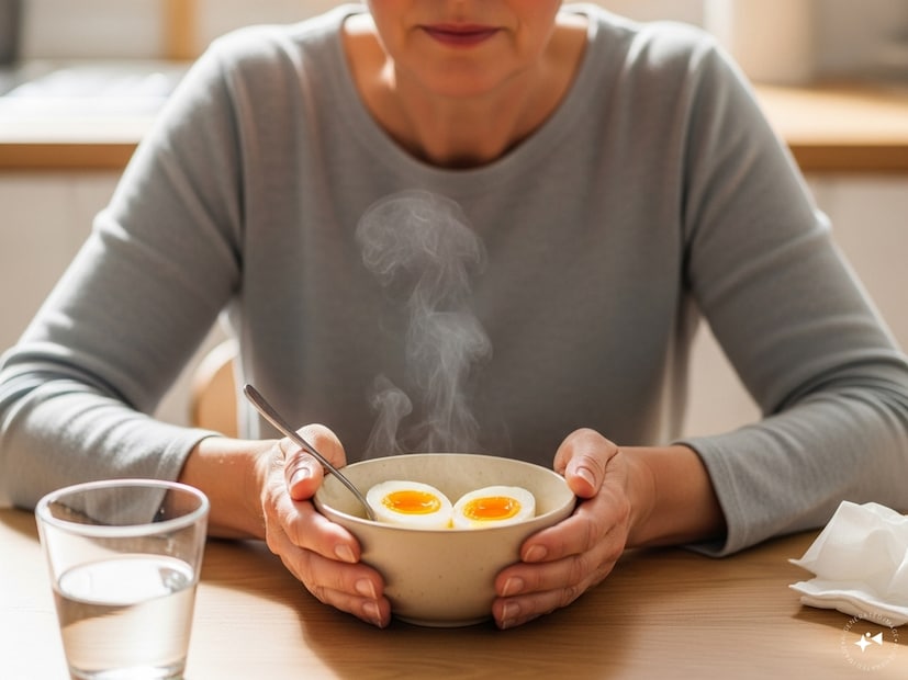 ঠান্ডা-কাশির সময় ডিম খাওয়া যায় কি:অনেকে ঠান্ডা বা কাশি হলে ডিম খেতে ভয় পান, কিন্তু চিকিৎসকদের মতে, ডিম তখনও খাওয়া যেতে পারে। বরং এতে থাকা জিঙ্ক, প্রোটিন ও ভিটামিন ডি শরীরের রোগপ্রতিরোধ ক্ষমতা বাড়িয়ে দ্রুত আরোগ্য লাভে সহায়তা করে।