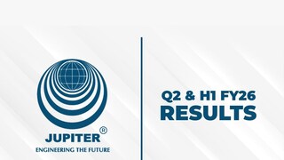 জুপিটার ওয়াগনসের রেকর্ড সাফল্য: Q2 FY26-এ রাজস্ব ৭১% বৃদ্ধি, অর্ডার বুক ৫,৫৩৮ কোটি টাকা 