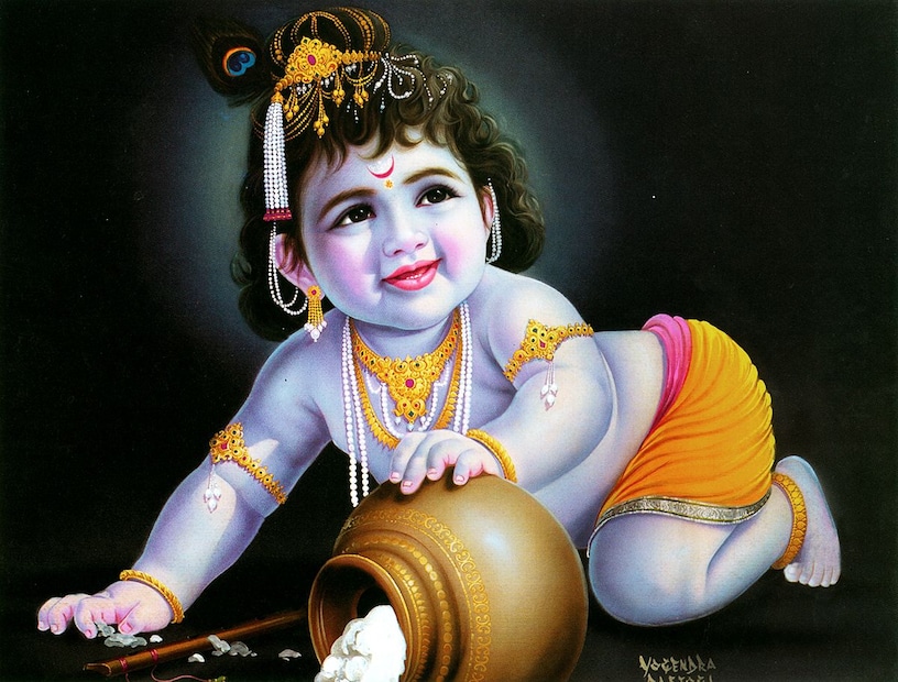  হিন্দু শাস্ত্রে নাড়ু গোপাল বা লাড্ডু গোপাল অত্যন্ত পূজ্য। শ্রীকৃষ্ণের শৈশব রূপ হিসেবেই তাঁকে গোপাল নামে পুজো করা হয়।