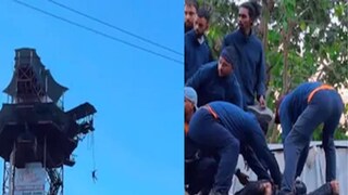 সেই দুর্ঘটনার মুহূর্ত