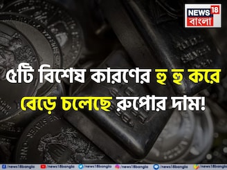 সোনা নয়, ৫টি বিশেষ কারণে হু হু করে বেড়ে চলেছে রুপোর দাম !