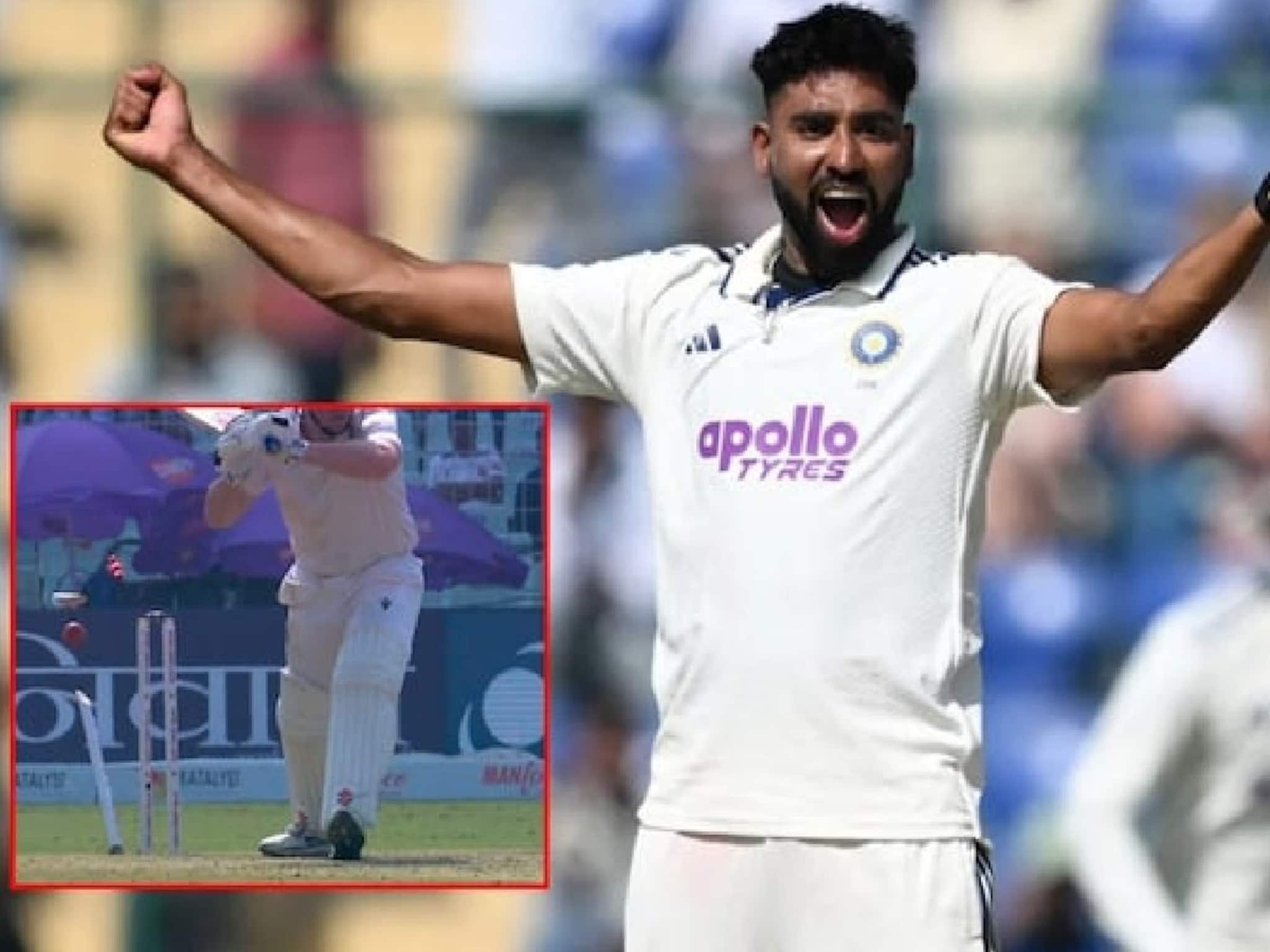 Mohammad Siraj : এই না হলে টেস্ট ক্রিকেট! উইকেট ভেঙে দু'টুকরো, ইডেনে সিরাজের এই 'আগুন' ডেলিভারি দেখার মতো