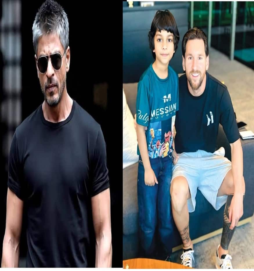 এবার যুবভারতীতে মেসির সঙ্গে শাহরুখ খানও