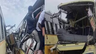 তামিলনাড়ুতে ভয়াবহ বাস দুর্ঘটনা৷ 