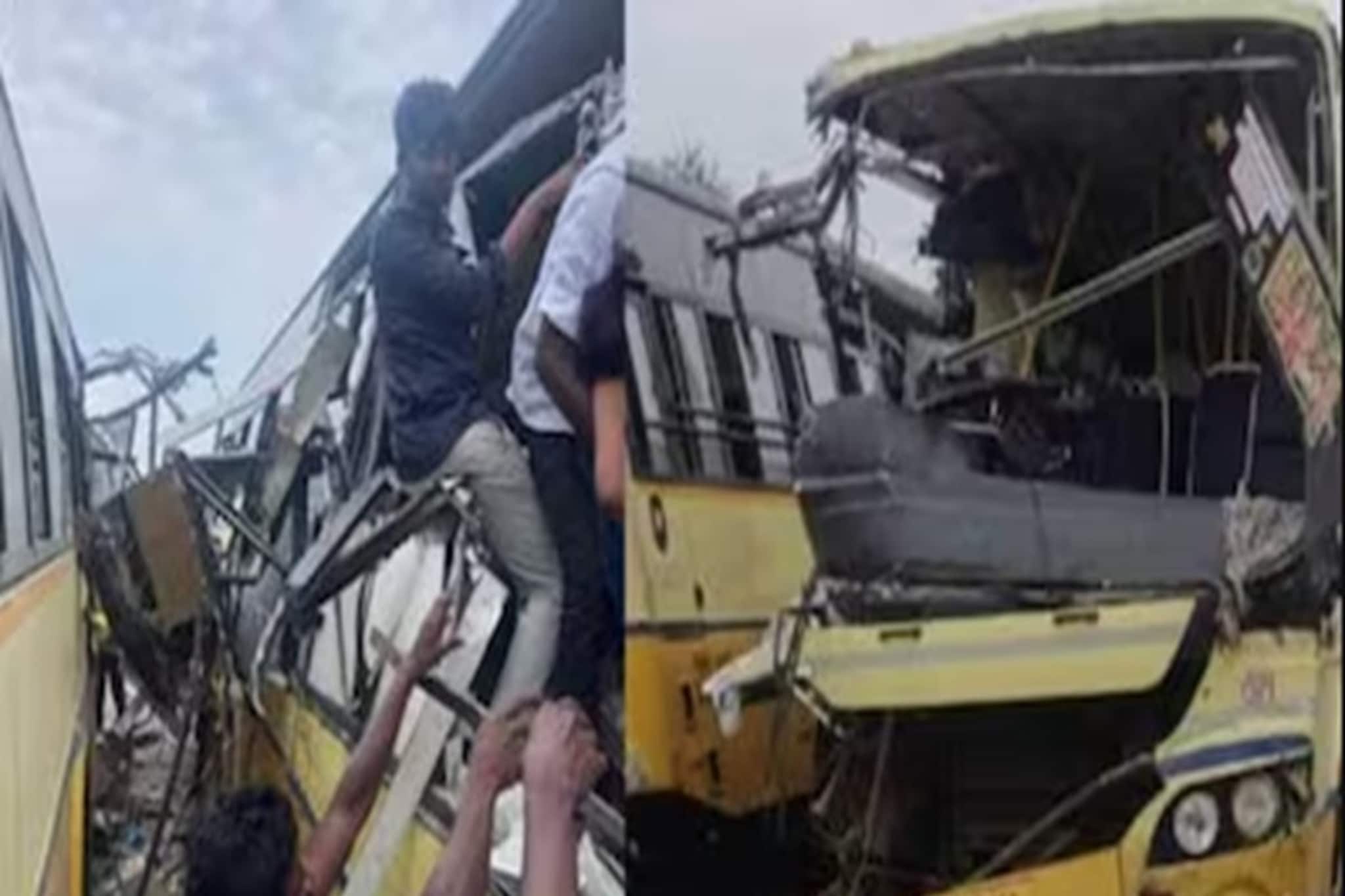 Tamil Nadu Bus Accident:  দুটি সরকারি বাসের মুখোমুখি সংঘর্ষ, তামিলনাড়ুতে ভয়াবহ দুর্ঘটনা! মৃত অন্তত ১১