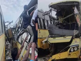 তামিলনাড়ুতে ভয়াবহ বাস দুর্ঘটনা৷ 