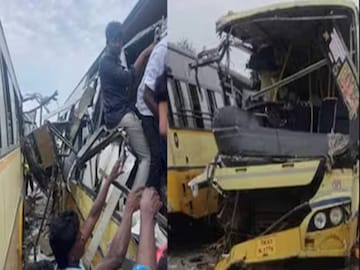 তামিলনাড়ুতে ভয়াবহ বাস দুর্ঘটনা৷ 