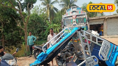 দুর্ঘটনাগ্রস্ত টোটো দুর্ঘটনাগ্রস্ত টোটো